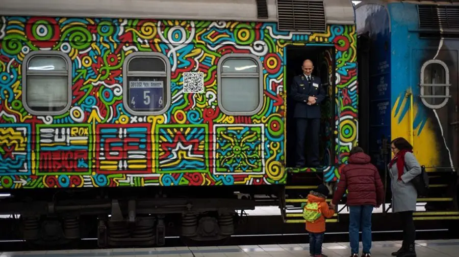 FOTO După o pauză de 24 de ani, cursa de tren Chișinău – Kiev a fost reluată