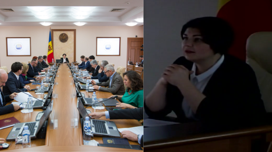 VIDEO Lumină pentru fotografii de protocol! La ședința de Guvern s-au aprins becurile doar pentru a face poze