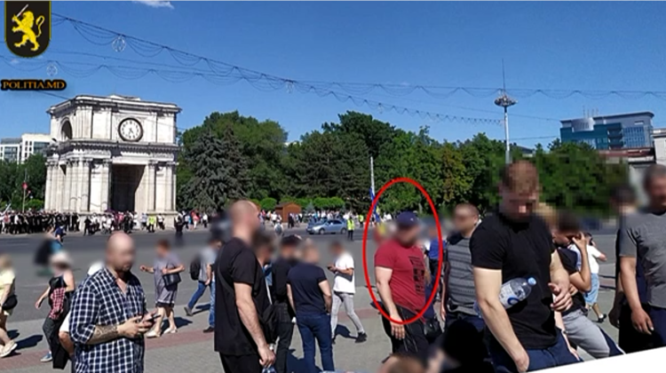 Curajos, doar pe VIDEO 18+: Un simpatizant a lui Șor amenința oamenii legii cu moartea. Ce spune când este reținut?