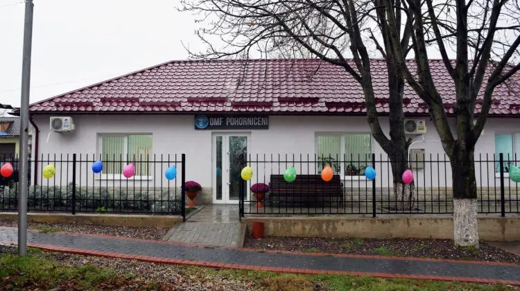 FOTO, VIDEO În satul Pohorniceni, raionul Orhei, a fost renovat Oficiul Medicilor de Familie