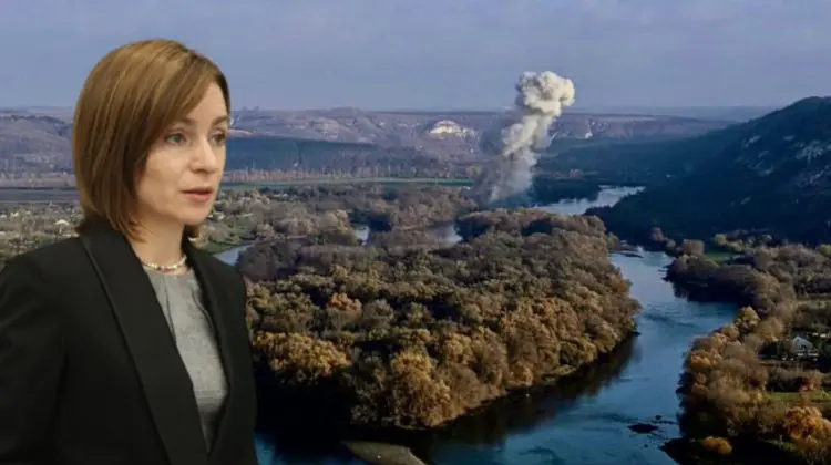 Maia Sandu merge la Naslavcea, localitatea în care au căzut resturile unei rachete