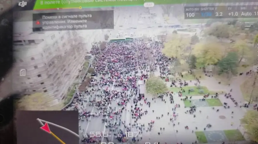 Cifra oficială a protestatarilor, și azi mai mică decât cea anunțată de Partidul ȘOR. Aproape de 30 de ori!