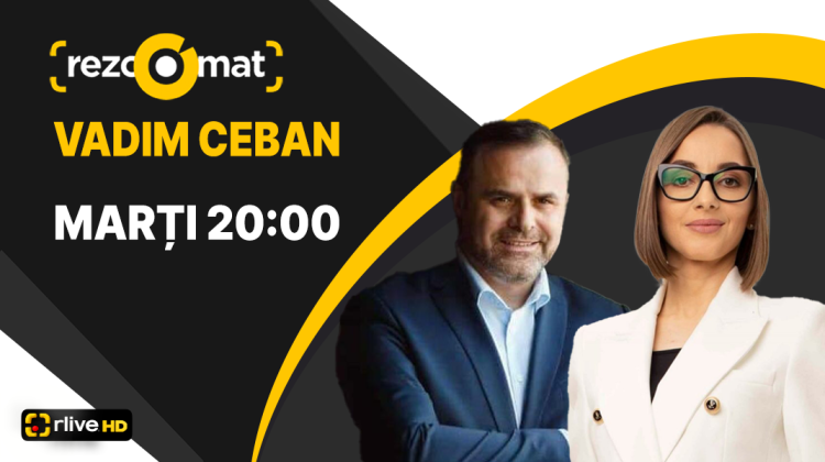 Există premise pentru majorarea tarifului la gaz? Răspunsul, la RliveTV! Vadim Ceban – invitatul emisiunii Rezoomat!