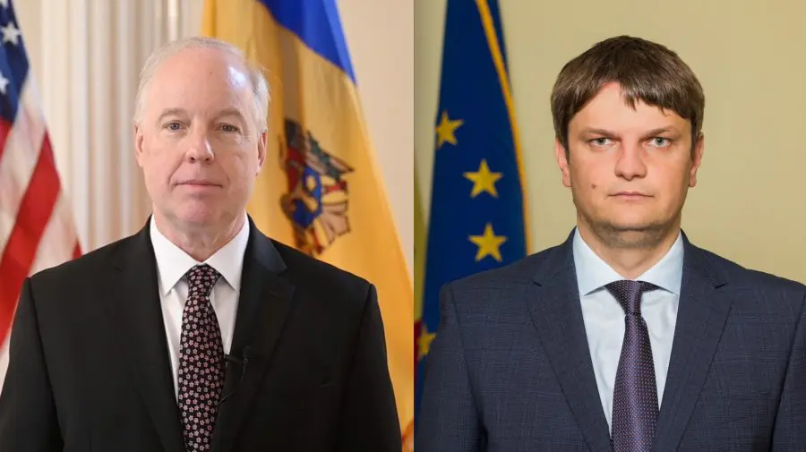 Spînu, felicitat de ambasadorul SUA. Motivul pentru care Logsdon l-a telefonat pe ministru pentru a-l lăuda