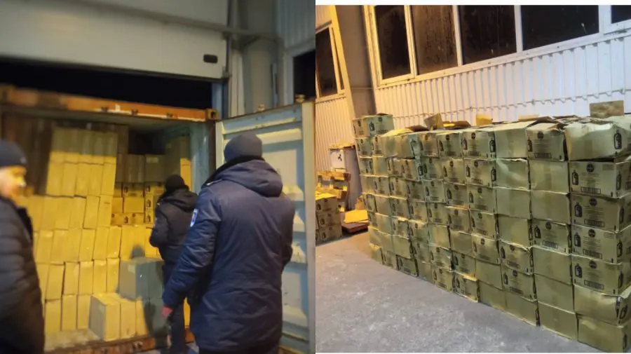 FOTO, VIDEO Moldova, cale de contrabandă din Ucraina spre România? Vameșii au găsit tone de antiseptic într-un camion