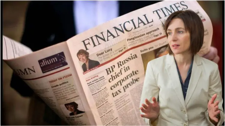 Maia Sandu, nominalizată de un ziar britanic „Femeia Anului”: Puțini politicieni au atâtea provocări precum le are ea