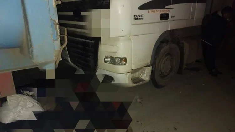 FOTO Accident mortal la Cahul. Două persoane strivite între două camioane
