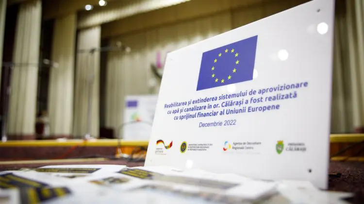 Apă de calitate și sistem de canalizare modern la Călărași, pentru 16 500 de cetățeni, cu suportul UE. Cât s-a investit?