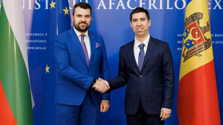 Moldova și Bulgaria vor să colaboreze mai strâns: Ministrul bulgar de Externe este la Chișinău