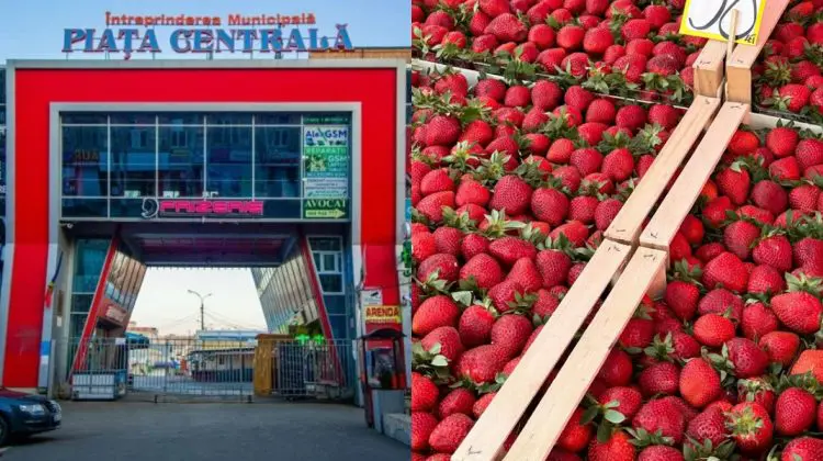 Căpșunile nu mai costă cât aurul. Prețurile au scăzut la Piața Centrală din Chișinău
