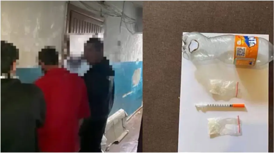 VIDEO Locuință transformată în „cuib” de droguri, descoperită în Capitală. Patru persoane, reținute