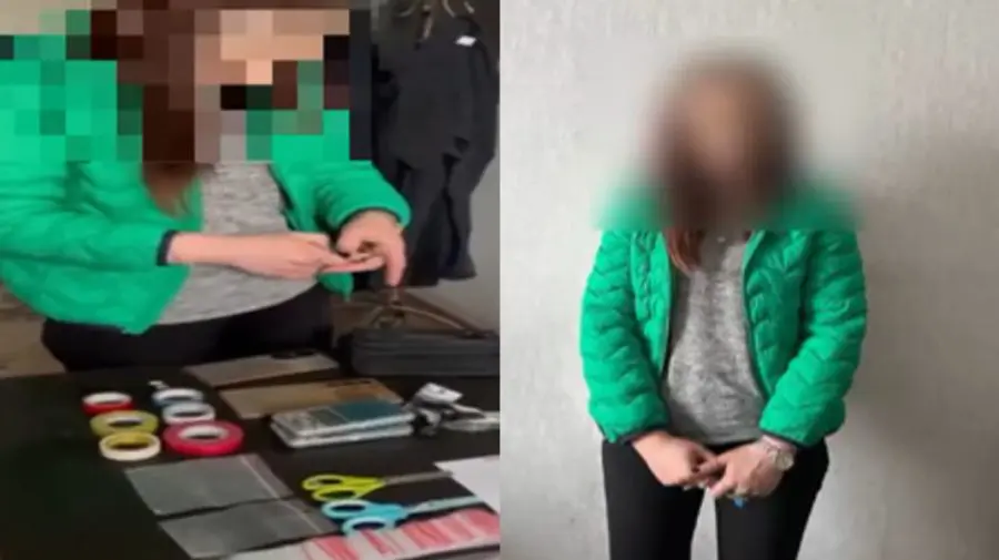 VIDEO Polițiștii au reținut o femeie suspectată de deținerea și distribuirea substanțelor narcotice