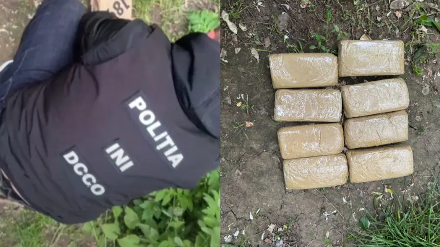 VIDEO Doi curieri de droguri, încătușați de polițiști. Riscă până la 15 ani de închisoare