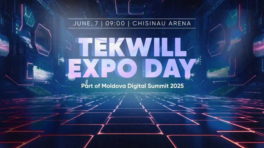 Vino pe 7 iunie la Tekwill Expo Day și află cum tehnologia schimbă educația și viitorul digital al Moldovei