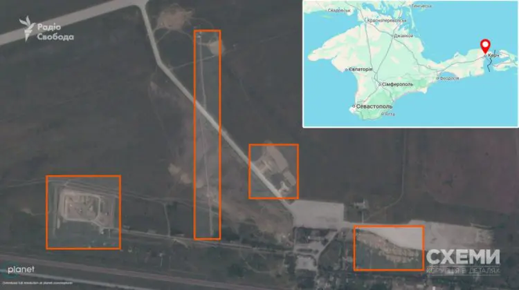Aeroportul civil din Kerci, transformat în bază militară. Rusia pregătește lansarea de drone kamikaze către Ucraina