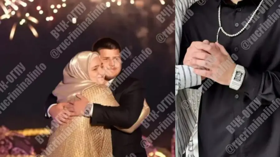 Primele imagini de la nunta de lux a fiului lui Ramzan Kadîrov: „A purtat ceas de 27,7 de milioane de dolari”