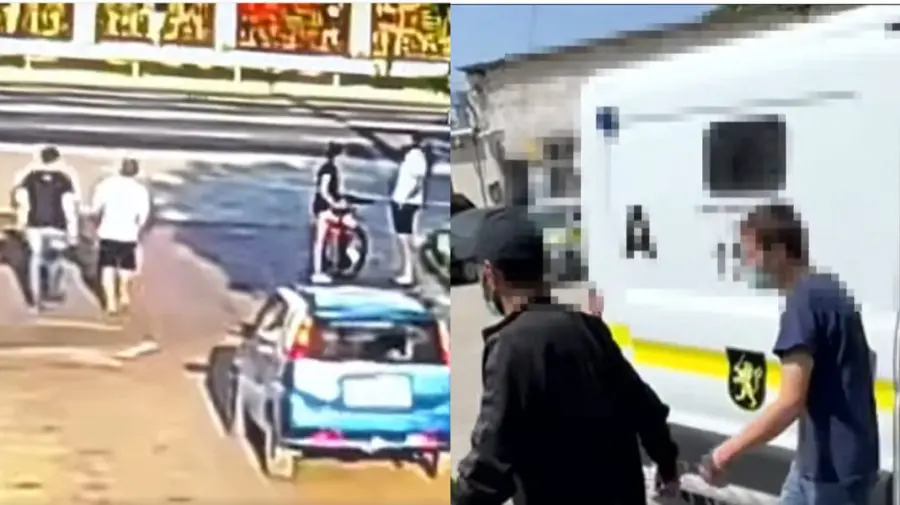 VIDEO Patru moldoveni, reținuți pentru 30 de zile. Ce au făcut în timpul zilei, pe o stradă din Criuleni