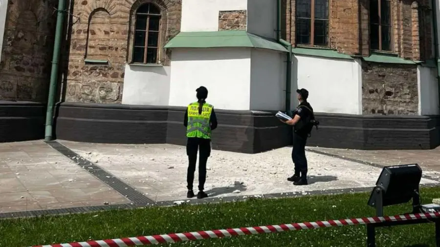 Catedrala Sfânta Sofia din Kiev, monument UNESCO, avariată în urma unui atac rusesc. „Este sufletul întregii Ucraine”