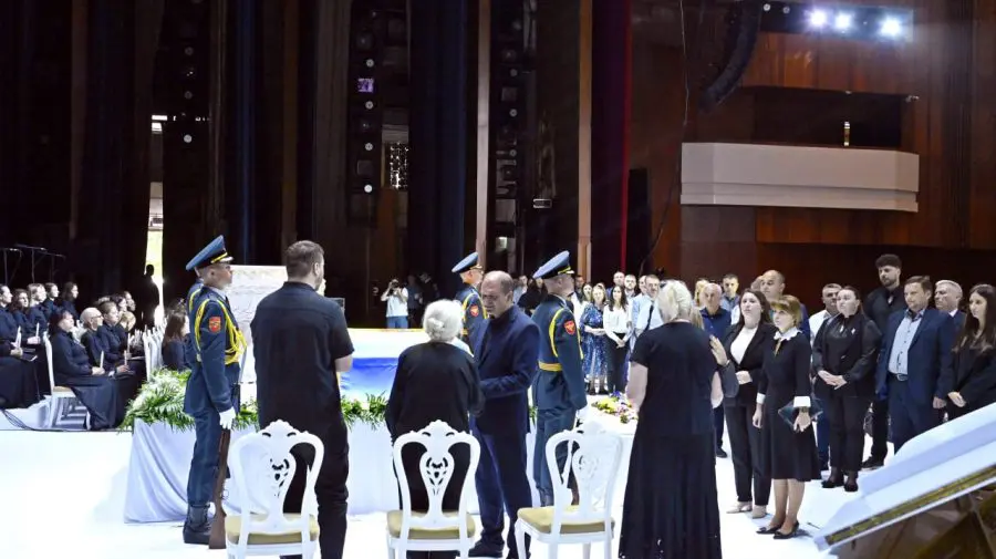 VIDEO Funeraliile lui Eugen Doga. Primarul Capitalei: „S-a stins o epocă, un titan al muzicii”