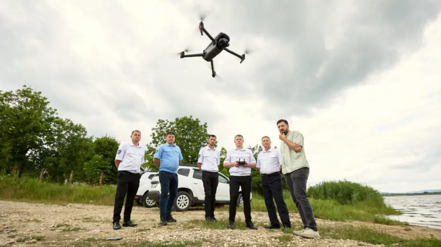FOTO Tehnologie în slujba naturii: IPM a primit drone și sonare pentru protecția râurilor Nistru și Prut