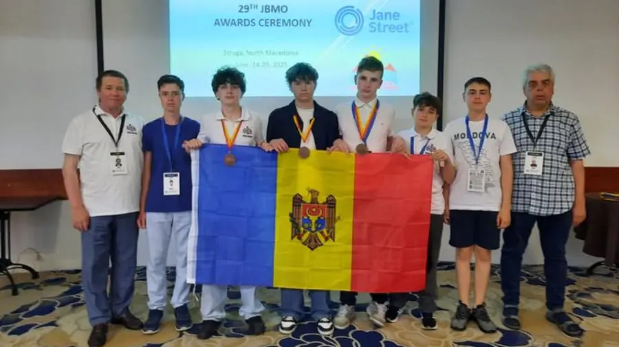 Elevii din Chișinău au obținut trei medalii de bronz la Olimpiada Balcanică de Matematică pentru Juniori