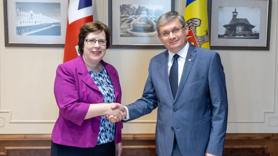 Relațiile moldo-britanice, în prim-plan la întrevederea dintre Igor Grosu și ambasadoarea britanică