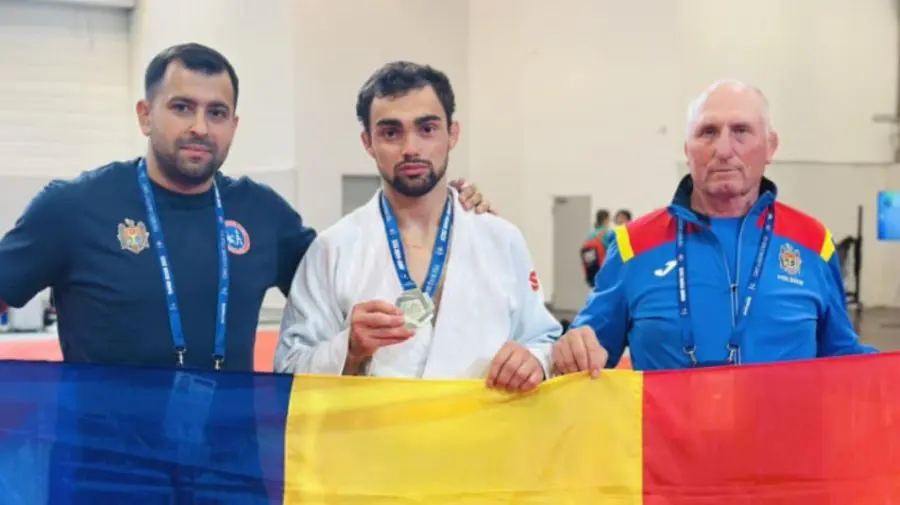 FOTO Aur pentru Moldova! Judocanul Adil Osmanov a triumfat la Jocurile Mondiale Universitare