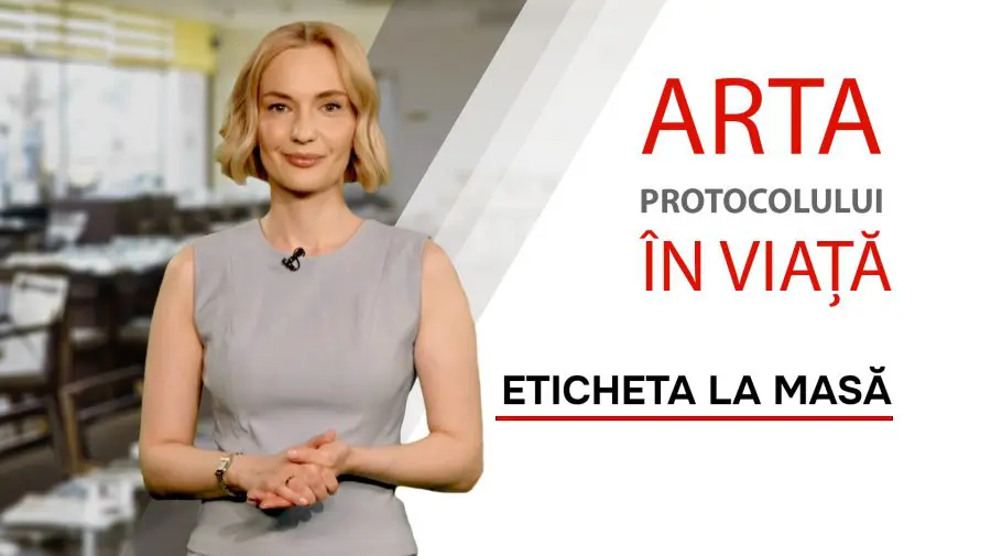 Ariana Trofim: Eticheta la dineurile oficiale, poziţia tacâmurilor şi greşeli de evitat