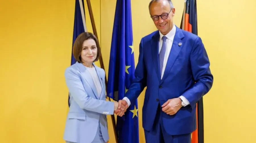 Maia Sandu, întrevedere cu Cancelarul Germaniei: „Am discutat despre parteneriatul puternic dintre Moldova și Germania”