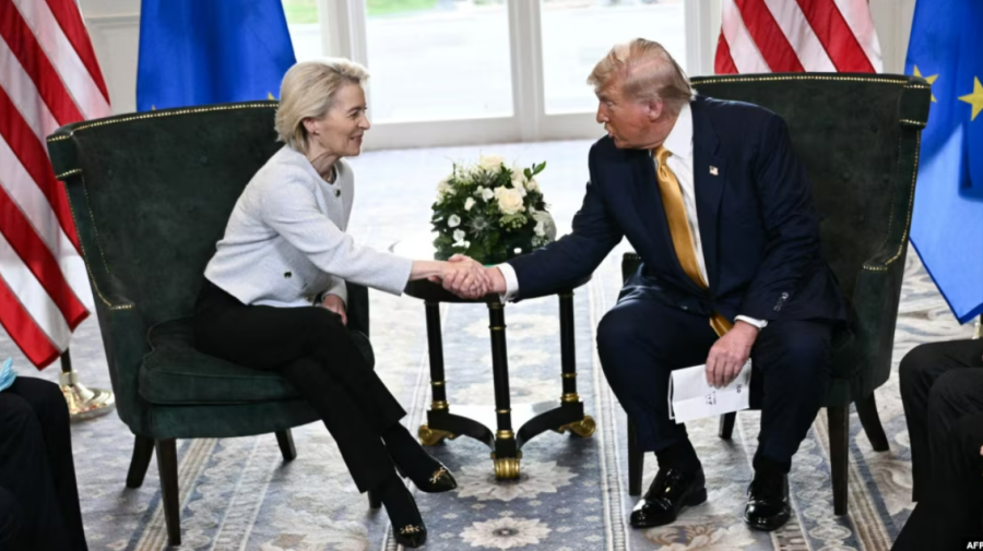 UE și SUA au convenit un acord comercial. Cum s-au desfășurat discuțiile Trump-Ursula von der Leyen