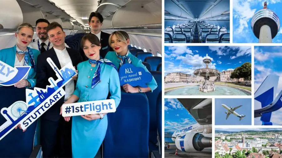 FLYONE lansează zborul direct Chișinău – Stuttgart începând cu 3 iulie