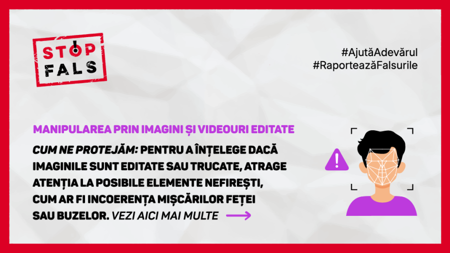 Cum depistăm manipularea prin imagini și videouri editate?