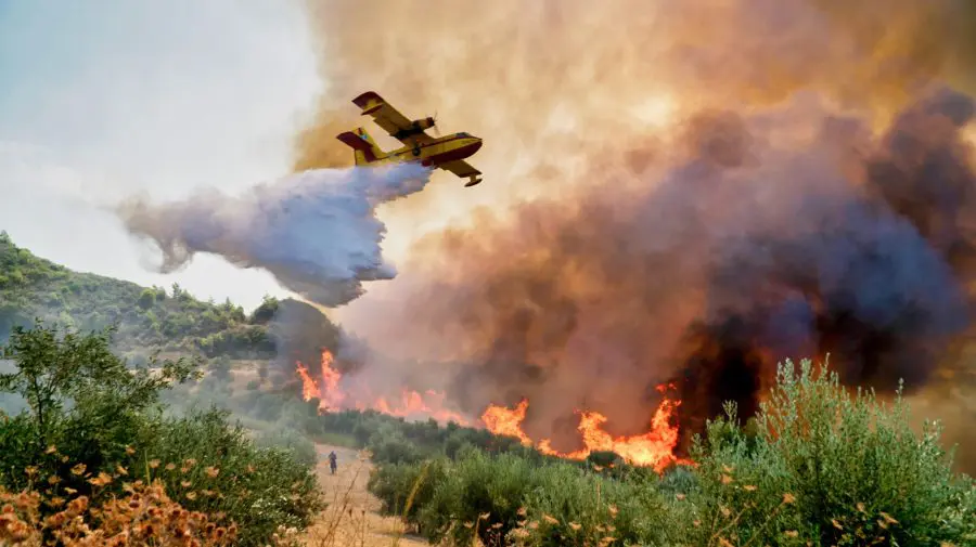 Incendii devastatoare în Creta. Peste 1.500 de persoane au fost evacuate