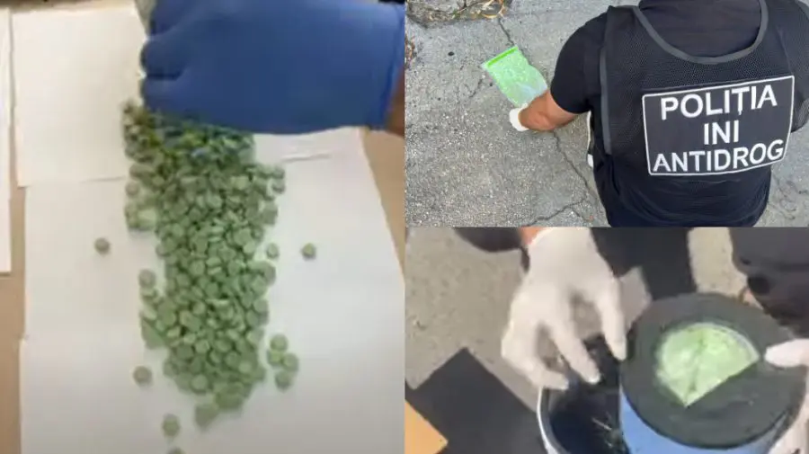 VIDEO Ecstasy de jumătate de milion, găsit într-un microbuz pe ruta Suceava – Orhei. Doi bărbați, reținuți