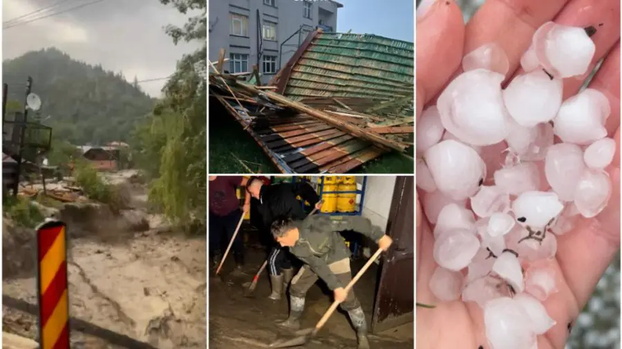 VIDEO Inundații devastatoare în România: două persoane au murit, mai multe au fost evacuate