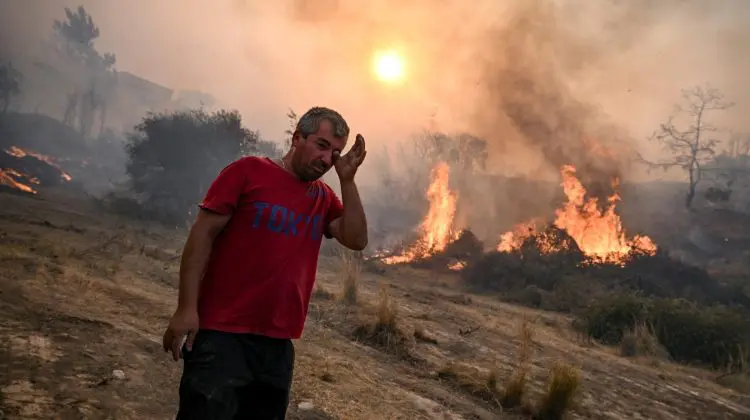 Canicula declanșează haos în Bulgaria: Incendii de vegetație devastatoare