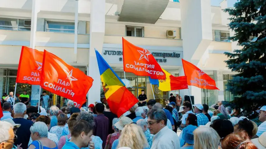 PSRM a protestat la Ministerul Agriculturii. Dodon: Guvernarea PAS a dus sectorul agricol în pragul falimentului