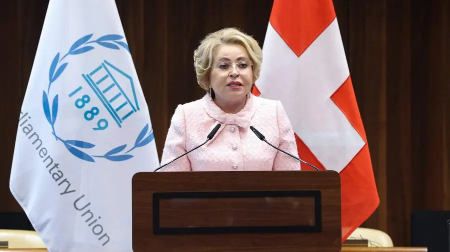 Excepție de la sancțiuni? O delegație din Rusia, în frunte cu Valentina Matvienko, a ajuns la o conferință în Elveția