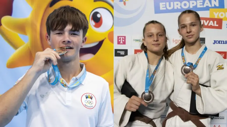 FOTO Performanță la Festivalul Olimpic al Tineretului European. Sportivii moldoveni au câștigat trei medalii