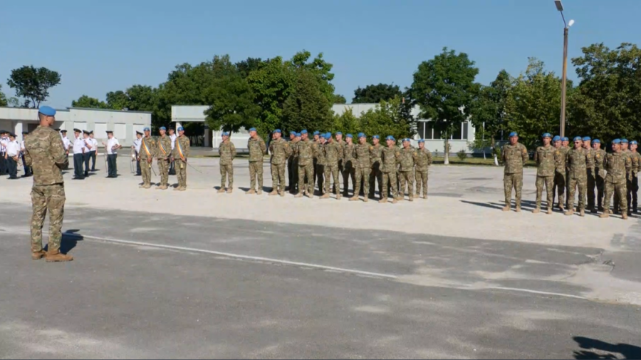 VIDEO Armata Moldovei a trimis al 23-lea contingent în misiunea KFOR din Kosovo