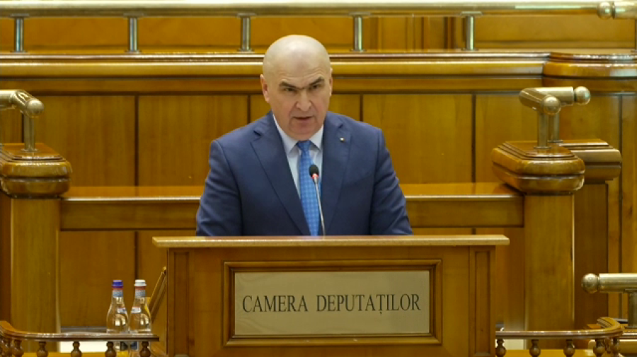 Prima moțiune de cenzură împotriva Guvernului Bolojan a picat. De câte voturi era nevoie pentru a trece
