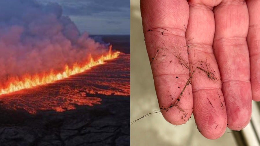 Moldoveanca de la Polul Nord povestește despre o „ploaie cu părul vrăjitoarei” după erupția vulcanică în Islanda
