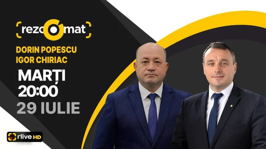 Legea avocaturii, în dezbateri la Rlive TV! Dorin Popescu și Igor Chiriac, invitați la Rezoomat