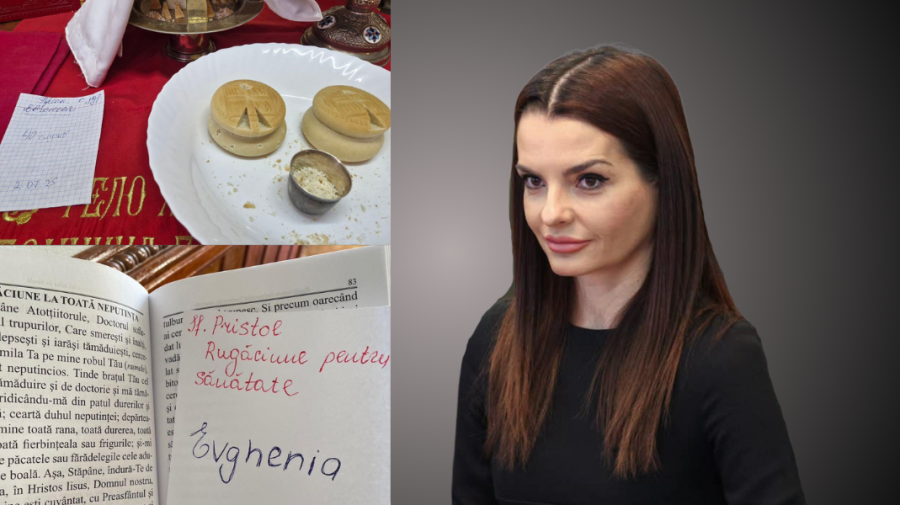 FOTO „40 de slujbe la sănătate”. Eparhia de Comrat anunță că se roagă pentru Evghenia Guțul