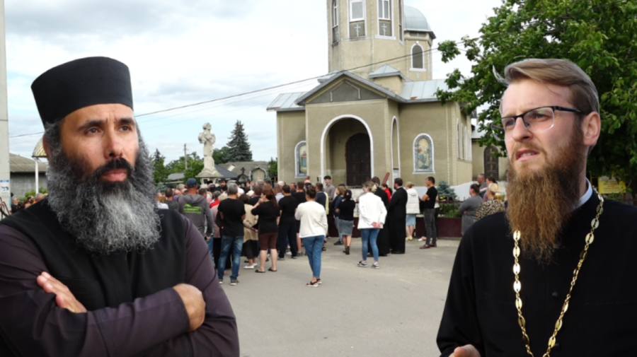Satul Grinăuți, între două mitropolii. Se duce o luptă intensă între localnici – VIDEO