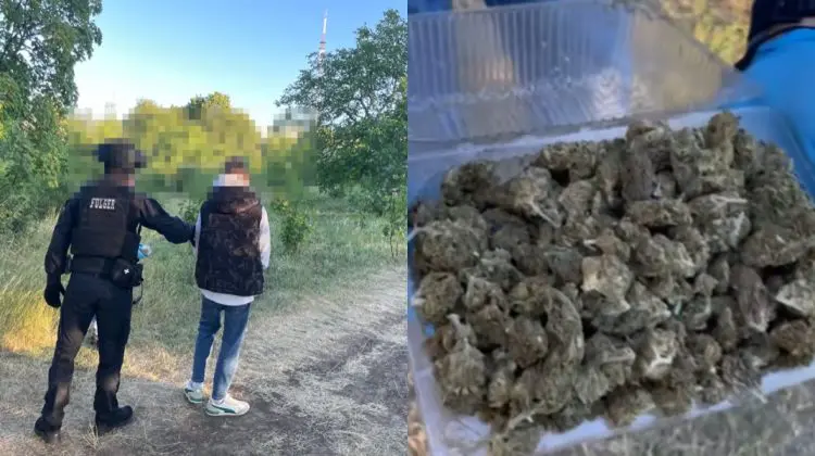 VIDEO Le livra ca pe colete: Tânăr de 18 ani, reținut în flagrant cu droguri