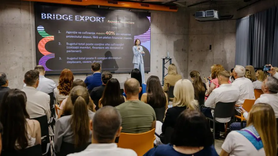 Bridge Export, lansat la Chișinău. Programul oferă sprijin pentru promovarea exporturilor pe piețele internaționale