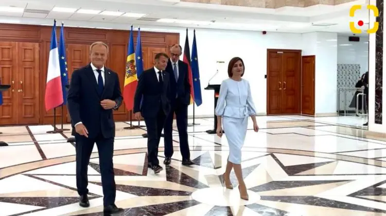 VIDEO Tusk a remarcat redenumirea aeroportului în cinstea compozitorului Doga – „parte din moștenirea europeană”