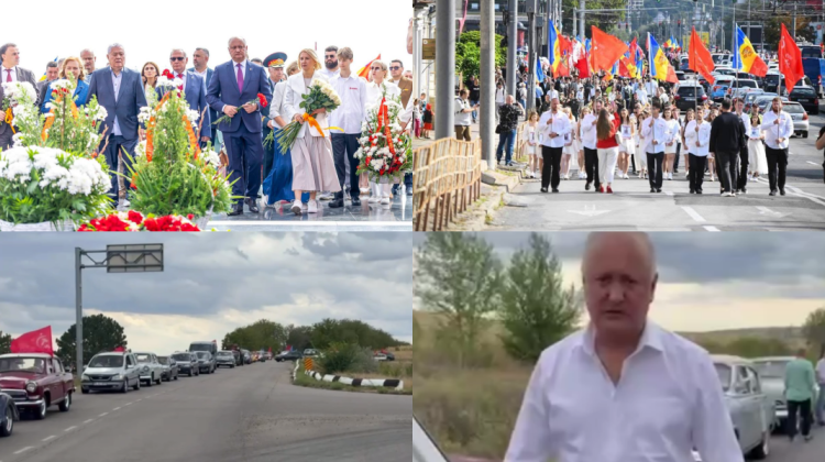 „Eliberare” sau „Ocupație”? Partidele proruse, în frunte cu ambasadorul Ozerov, sărbătoresc. Dodon se plânge pe poliție