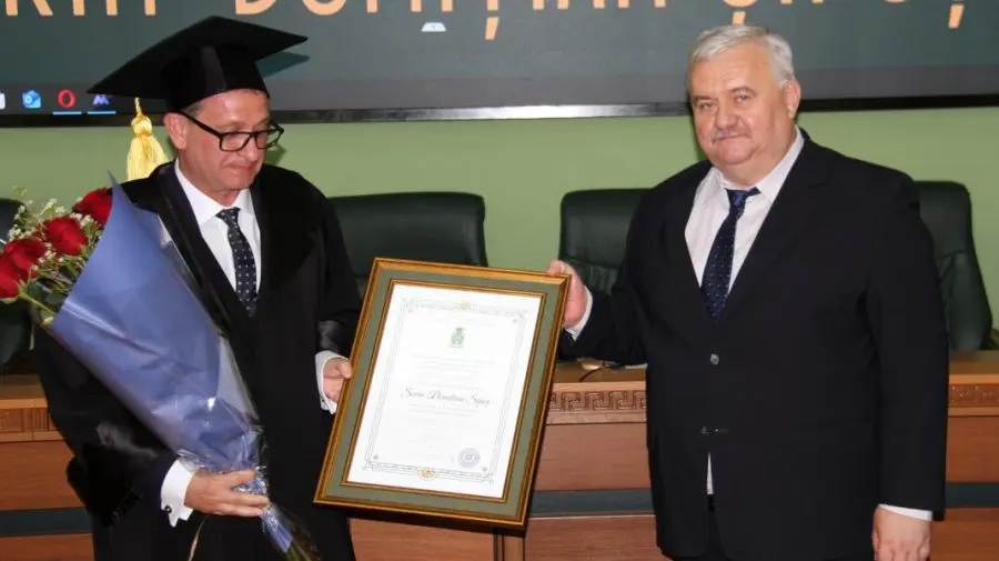 USM îl onorează pe Sorin Șipoș cu titlul Doctor Honoris Causa pentru merite academice remarcabile
